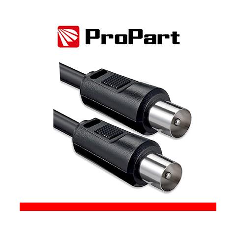 Cavo antenna TV IEC 1M SP-SP NERO - Foto 1